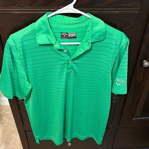 Callaway Bright Green Polo Shirt